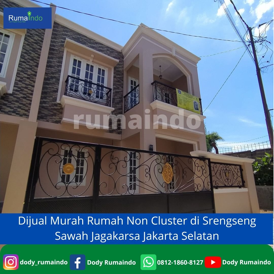 Dijual Murah Rumah Non Cluster Di Srengseng Sawah Jagakarsa Jakarta