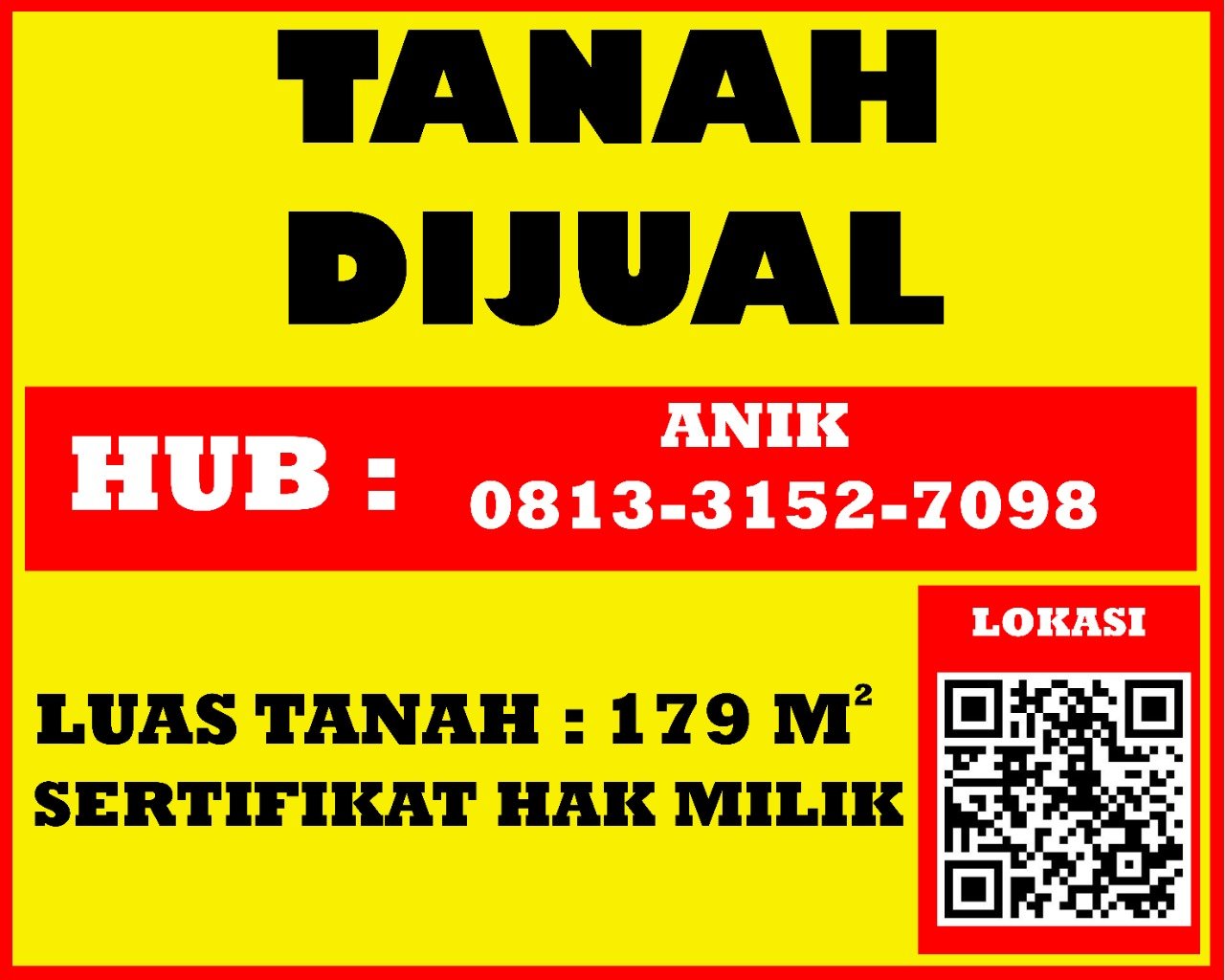 Dijual Tanah 179m2 SHM Daerah Dilem Kepanjen Malang - 1