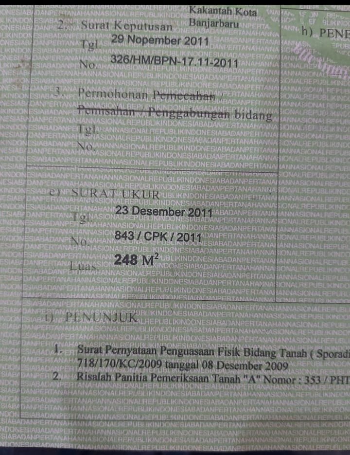 Dijual Tanah ditepi Jalan Raya Trikora Banjarbaru - 7