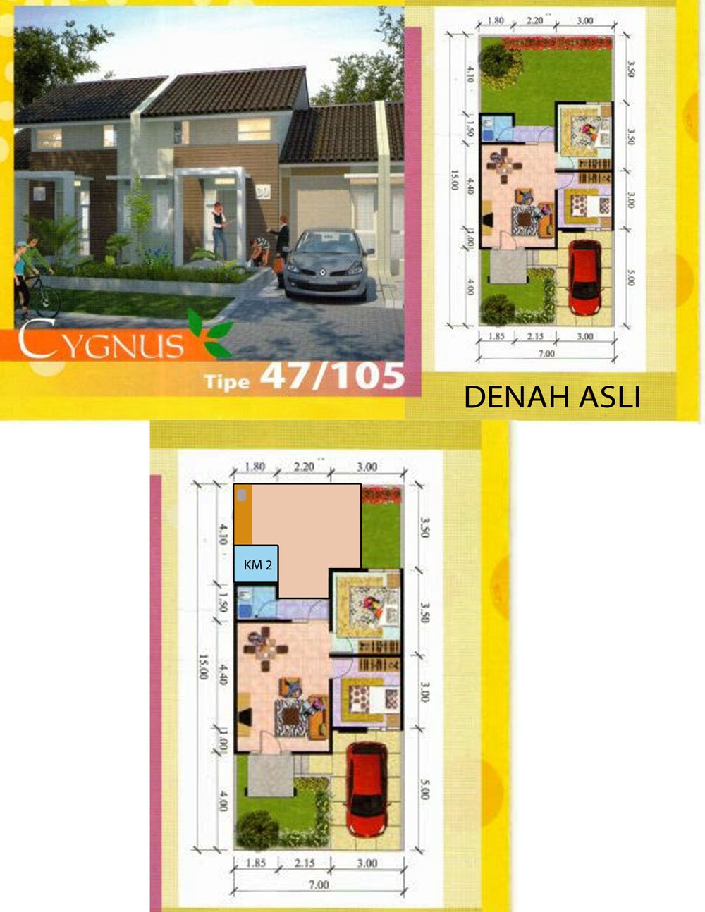 Rumah Di Jual Dekat dengan Bandara Juanda T2, Jalan Lingkar Tiimur - 1