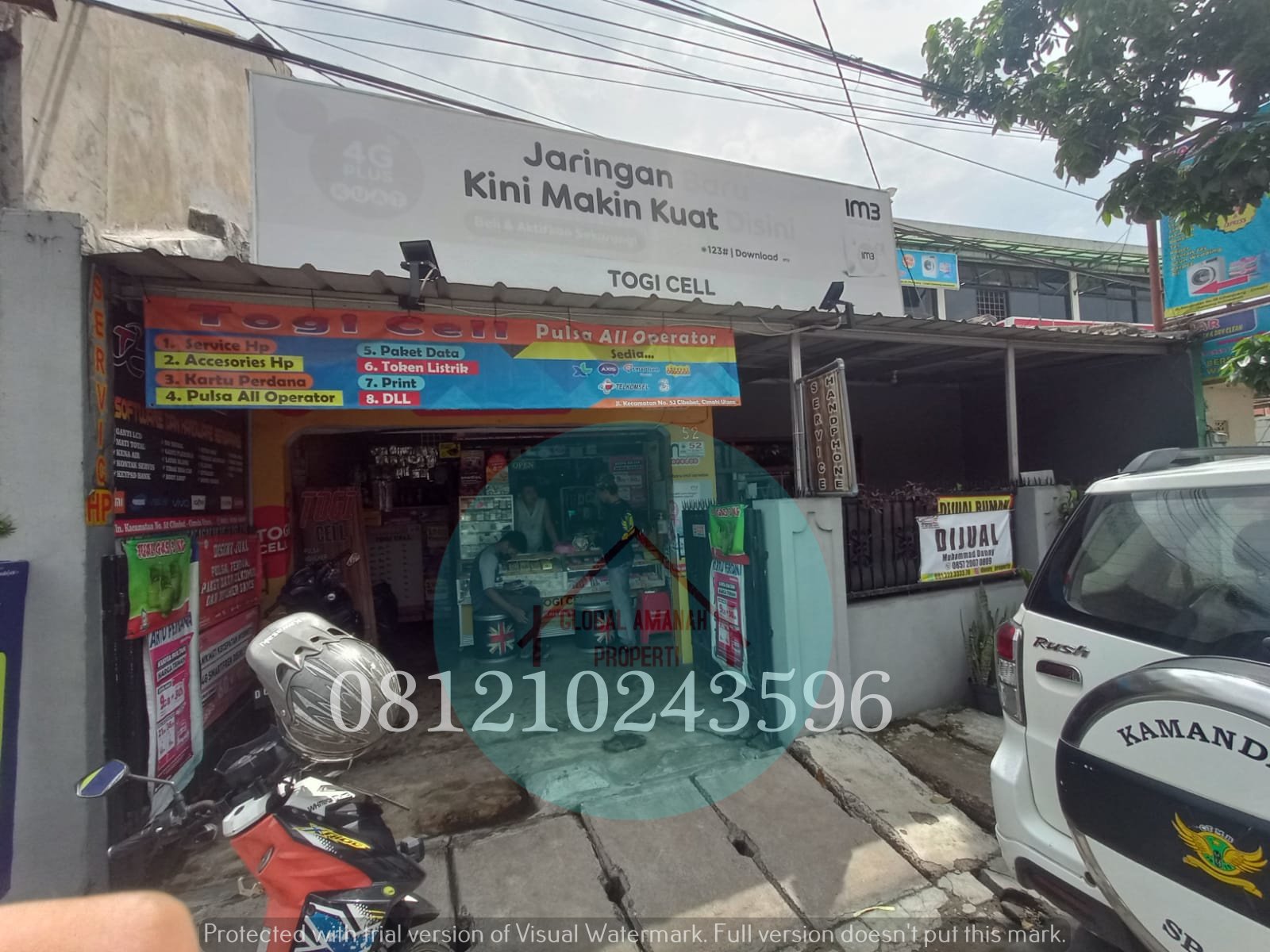 DIJUAL RUMAH MAINROAD CIMAHI, STRATEGIS PINGGIR JALAN CIMAHI JL. KECAMATAN CIMAHI SHM - 3