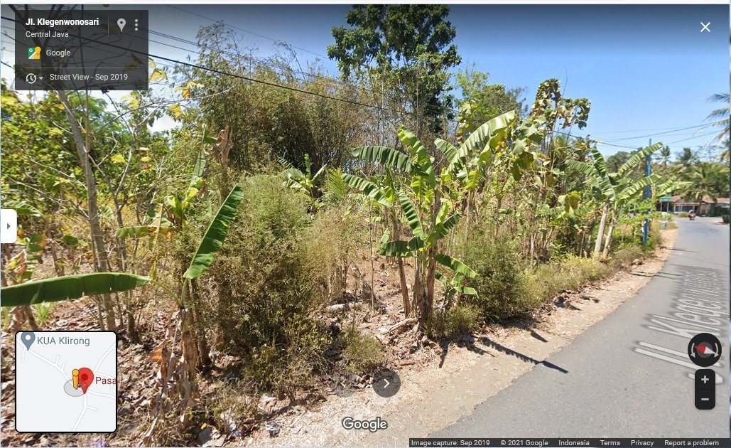 TURUN HARGA !!! Dijual Cepat Tanah Lokasi Strategis di Daerah Klegen Wonosari, Kec.Klirong, Kebumen - 12