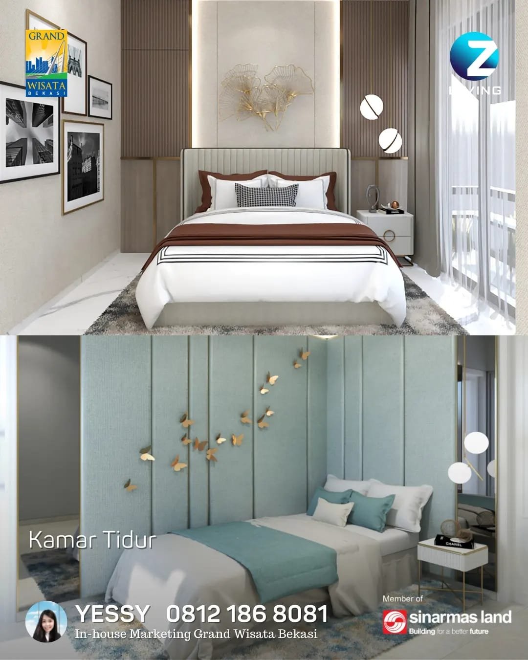 Dijual Rumah Luxury,Mewah DP Hanya 0%,di Z living ,Grand Wisata Bekasi - 5