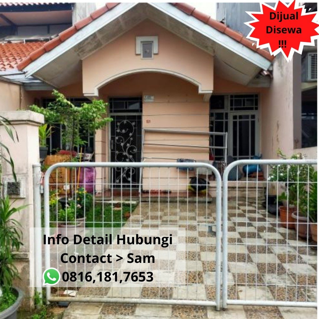 Dijual/Disewa Rumah Murah di Perum Palem Semi, Tangerang Selatan - 2