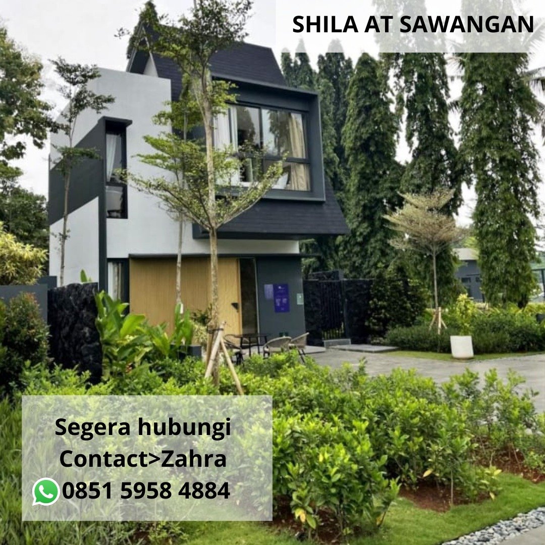 Rumah Modern 2 Lantai di SHILA AT SAWANGAN,DEPOK - 1