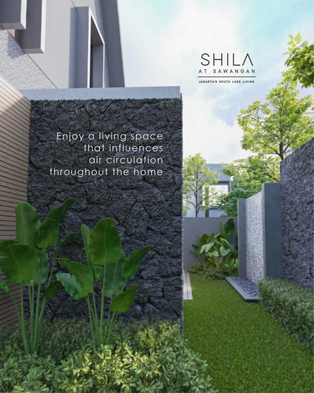 Rumah Modern 2 Lantai di SHILA AT SAWANGAN,DEPOK - 2