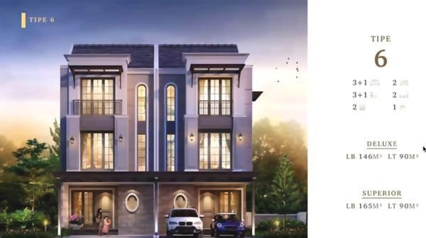 Jual Rumah Cluster 3 Lantai Perumahan Bukit Podomoro,Jakarta Timur - 8