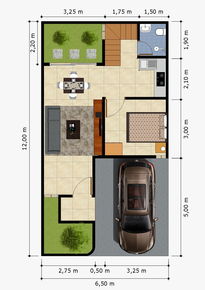Hunian Exclusive THE DANDELION BUNGUR PREMIER 2 LANTAI - 4