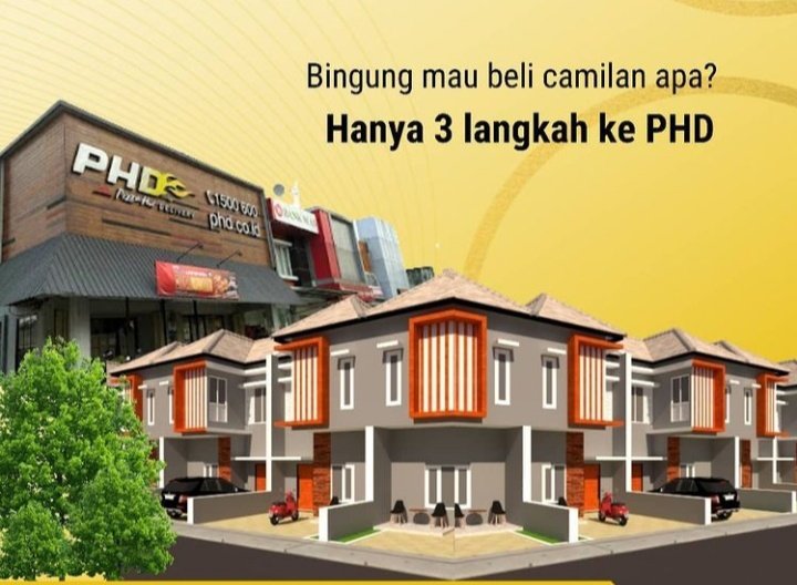 DIJUAL Perumahan sebelah Pizza Hut 2 lantai 395jt type 60 lokasi 0 Aspal di malang - 2