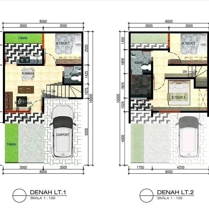 Rumah 2 Lantai Harga 770 Jutaan Di Cisalak Cimanggis Depok The Dandelion Pondok Cibubur - 4