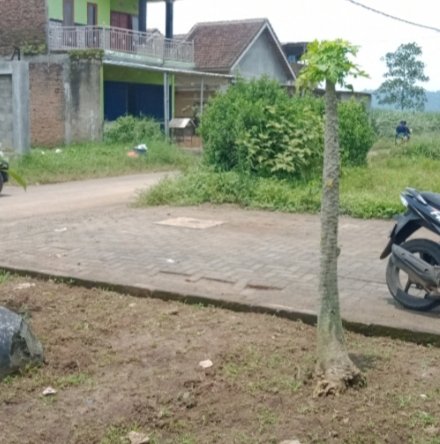 Tanah Kavling pinggir jalan depan pabrik pengemasan di Malang 70 juta siap air listrik dan fasum. - 6