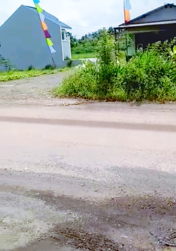 Tanah Kavling pinggir jalan depan pabrik pengemasan di Malang 70 juta siap air listrik dan fasum. - 2