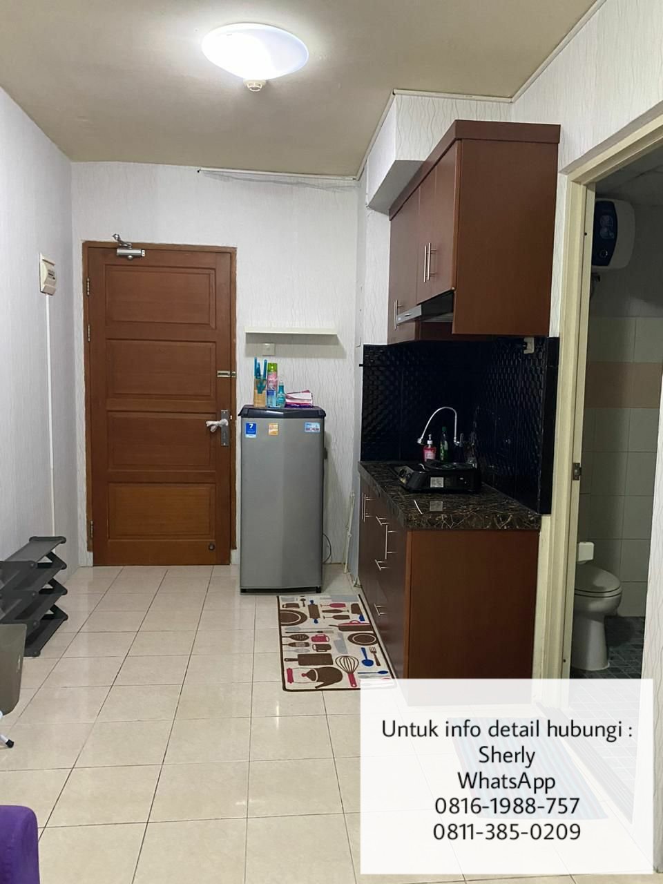JUAL CEPAT, Apt Permata Eksekutif 36 m2, 1 kt , bisa KPA bank - 1