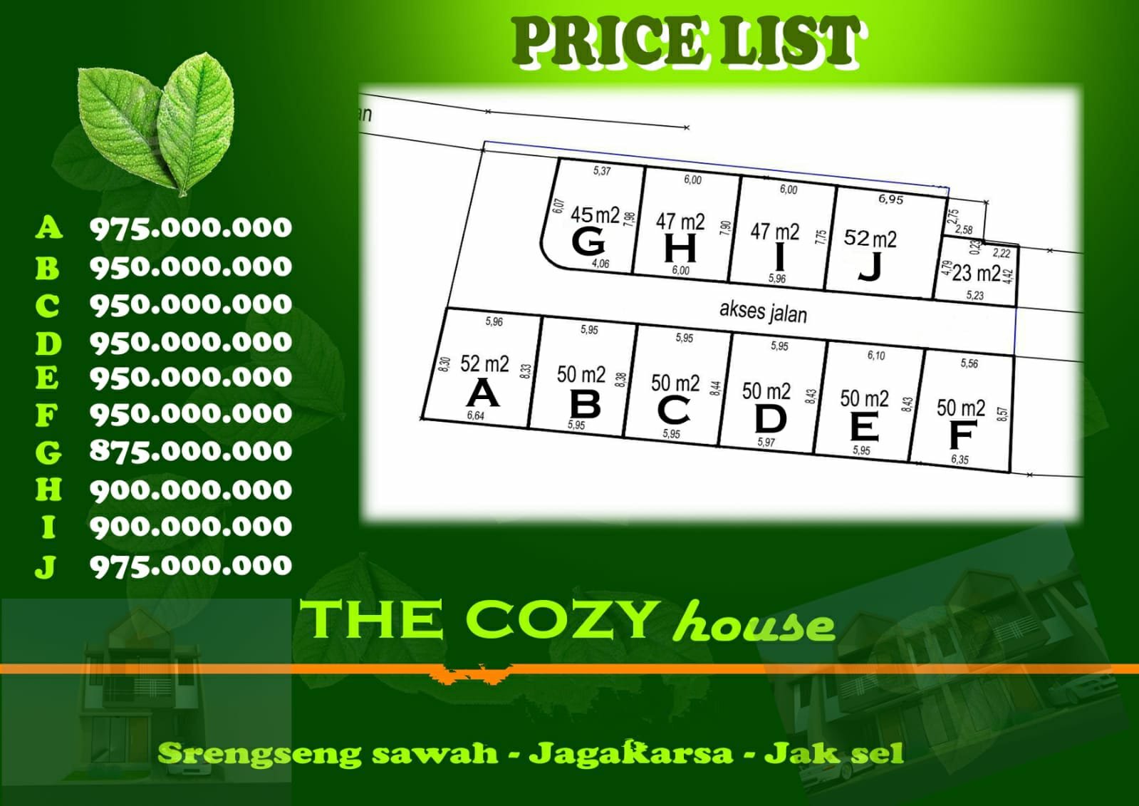 Dijual Murah Rumah Cluster Cozy House Srengseng Sawah Jagakarsa Jakarta Selatan - 9