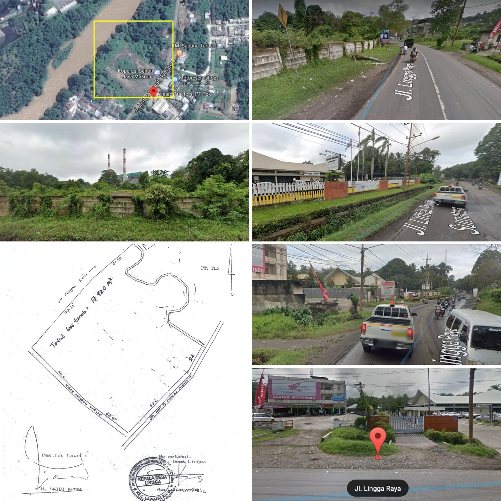 JUAL TANAH MURAH SIAP BANGUN LOKASI TERBAIK TANJUNG ENIM - MUARA ENIM - 3