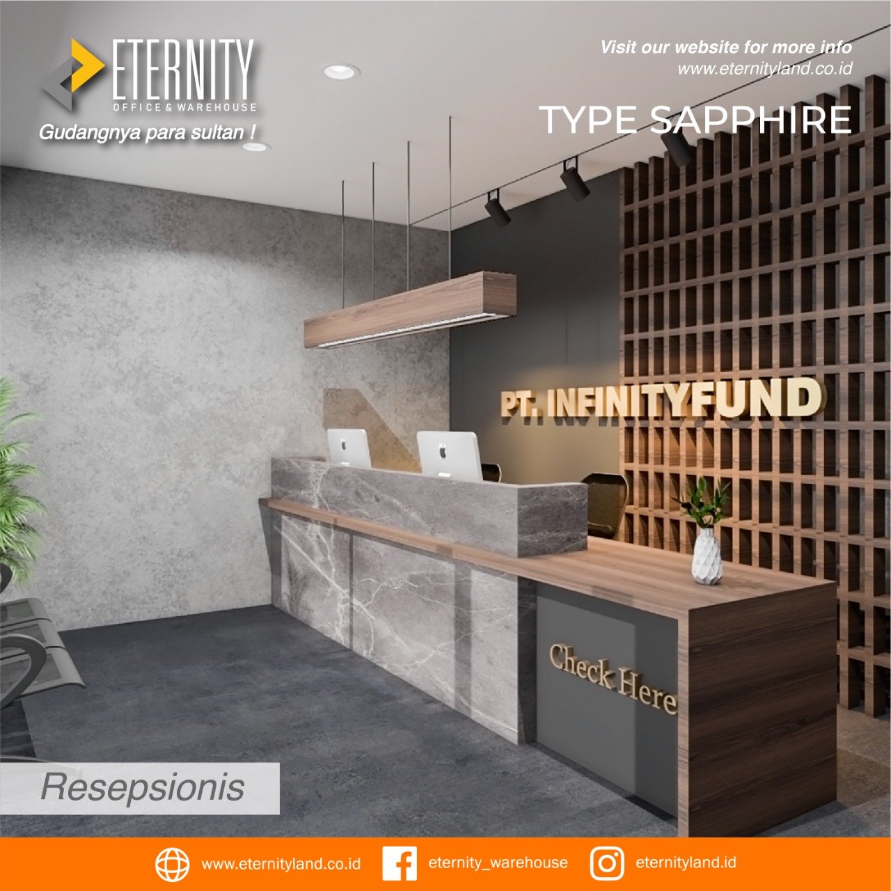 Eternity Warehouse office Gudangnya para Sultan TIPE SAPPHIRE - 5