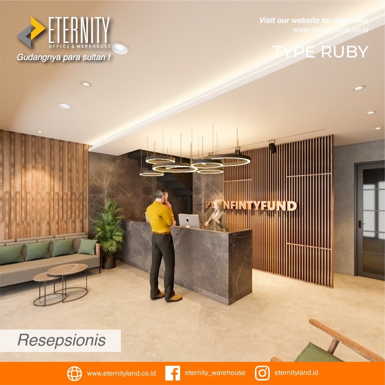 Eternity Warehouse office Gudangnya para Sultan TIPE RUBY - 2