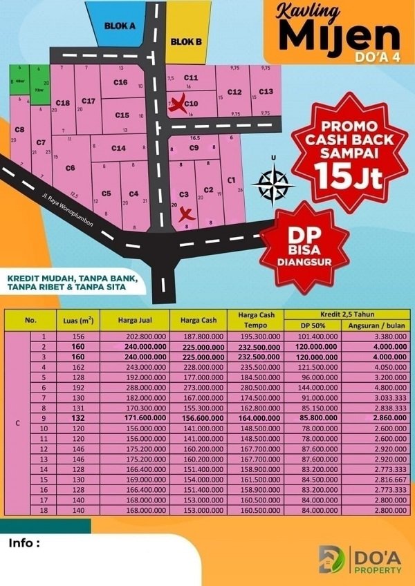 Tanah Kavling Dijual di Kota Semarang Dekat SMP Negeri 44 Semarang, Pasar Mijen, Masjid Kapal, Plaza Danau BSB City - 16