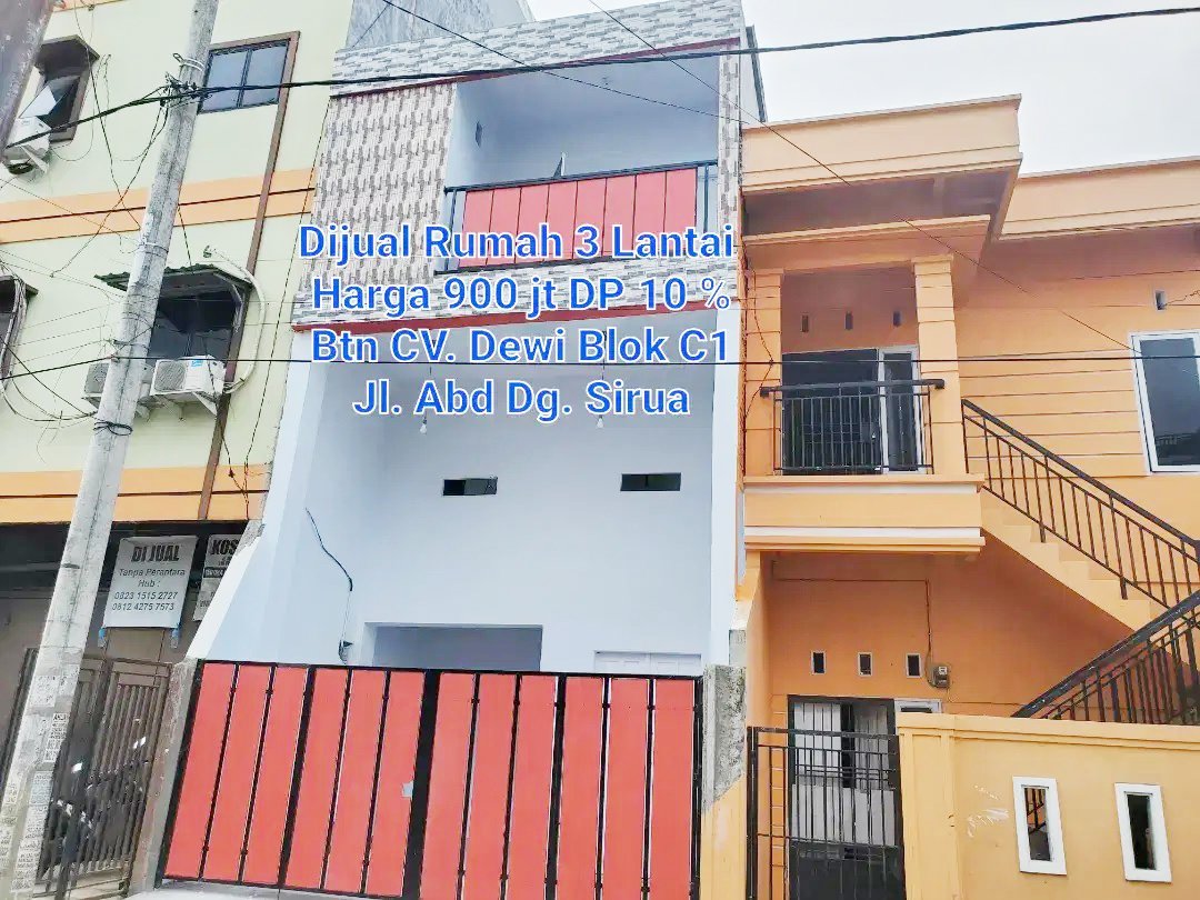 Rumah Dijual Dekat Mall Panakkukang, Mall Nipah, Makassar Town Square, Universitas Hasanuddin, RS Ibnu Sina - 1