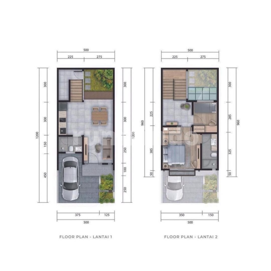 Dijual Murah Rumah Cluster Minimalis di Tanjung Barat Jakarta Selatan - 2