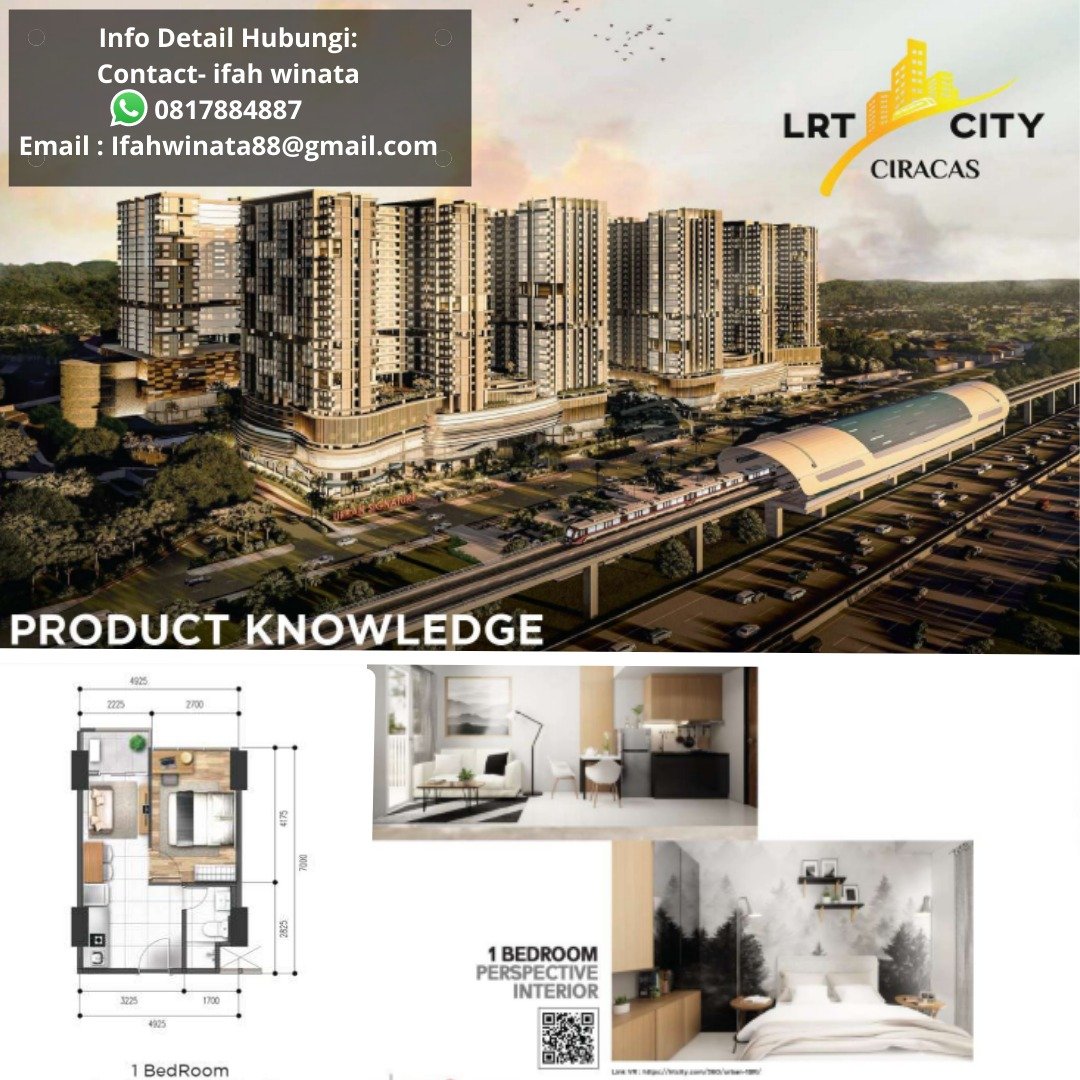 Apartemen LRT City Ciracas Jakarta Timur - 1
