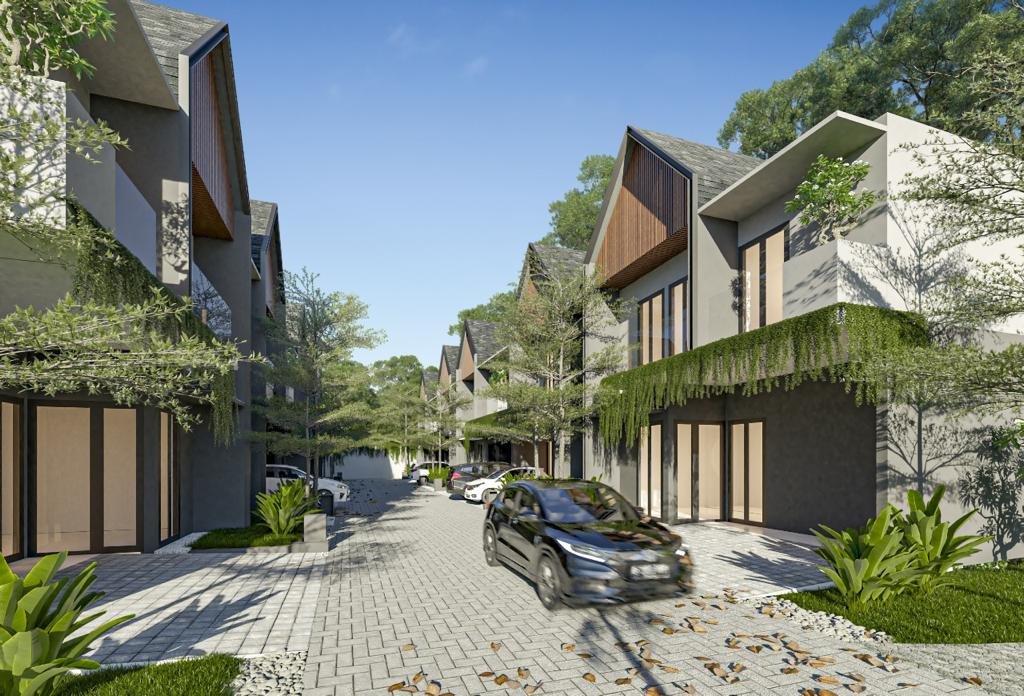 Rumah baru 2 lantai rooftop di Cirendeu Jakarta Selatan - 2