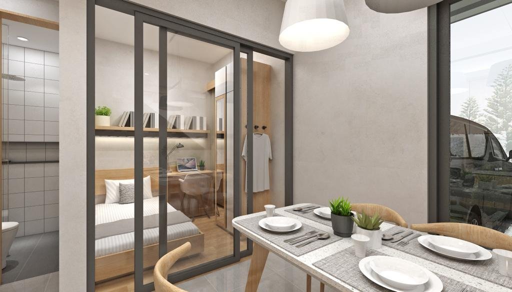 Rumah baru 2 lantai rooftop di Cirendeu Jakarta Selatan - 8