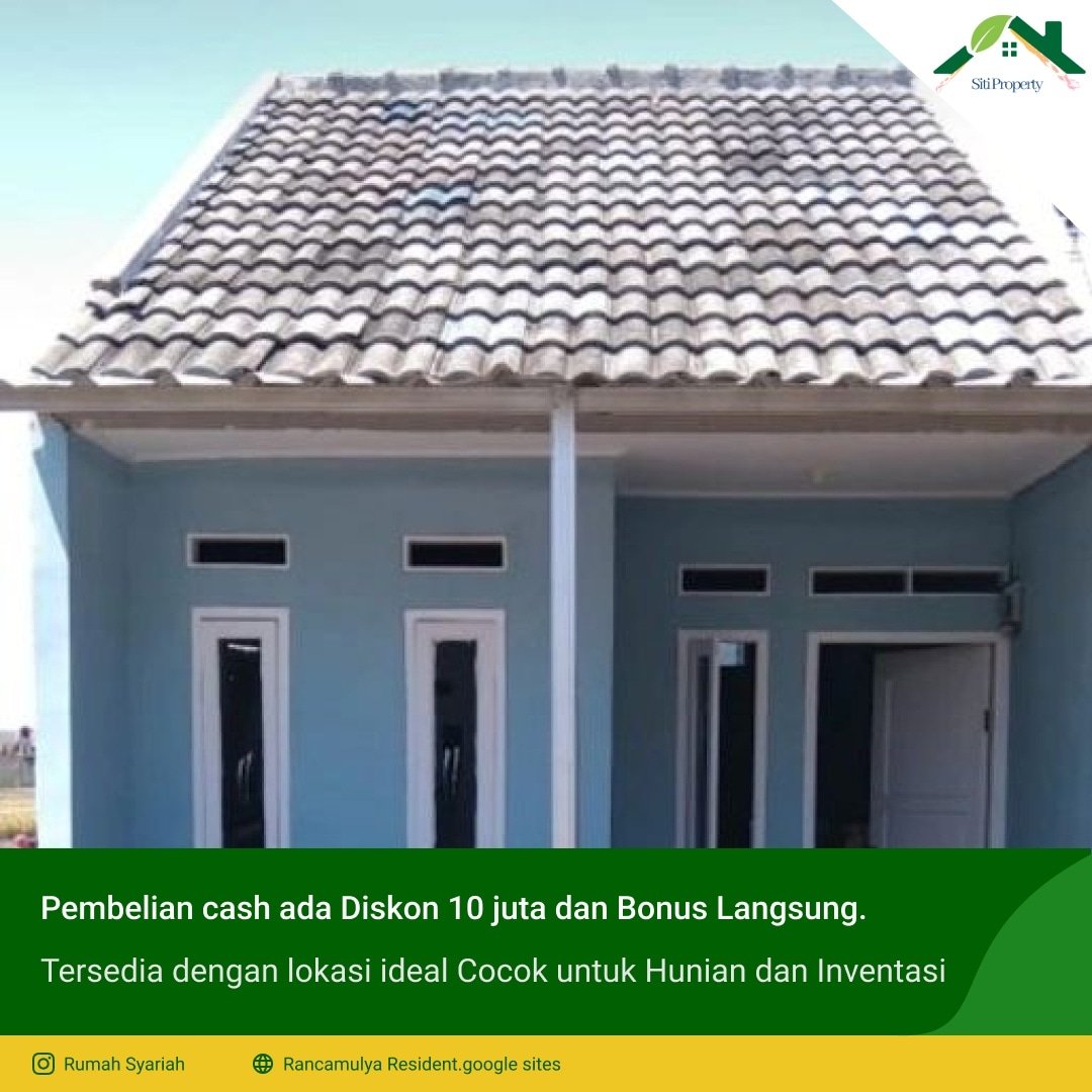 Dijual Rumah Syariah Rasa Subsidi di Rancamulya Residence, Bandung Selatan - 2