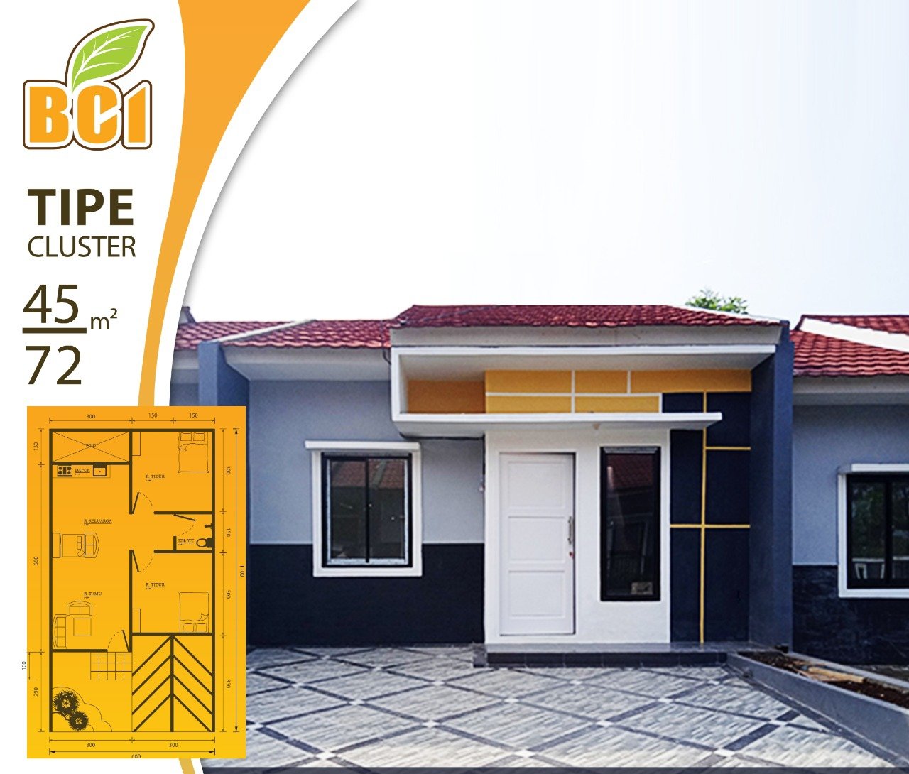 Dijual Rumah DP 0% Bukit Cikereteg Indah (BCI) - Bogor - 2