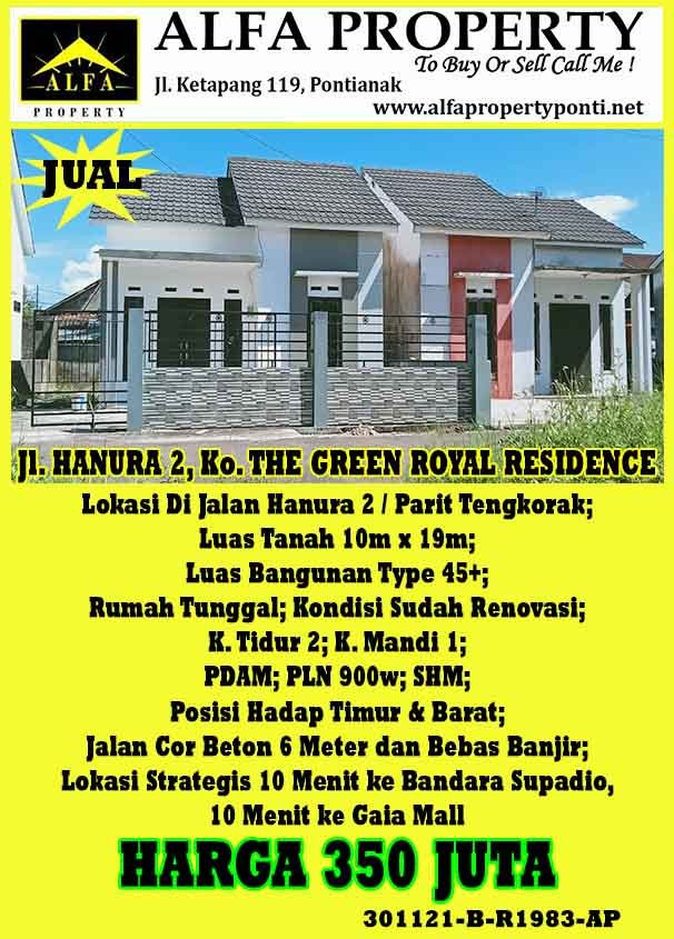 Rumah Green Loyal Residence, Pontianak, Kalimantan Barat - 1