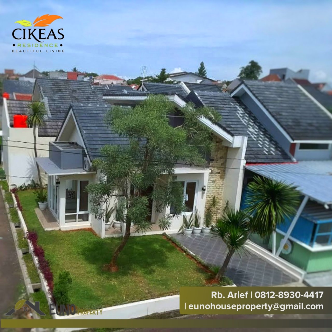 Rumah Tipe Minimalis HOOK dekat TOL dan Stasiun LRT - Cikeas Residence - 7