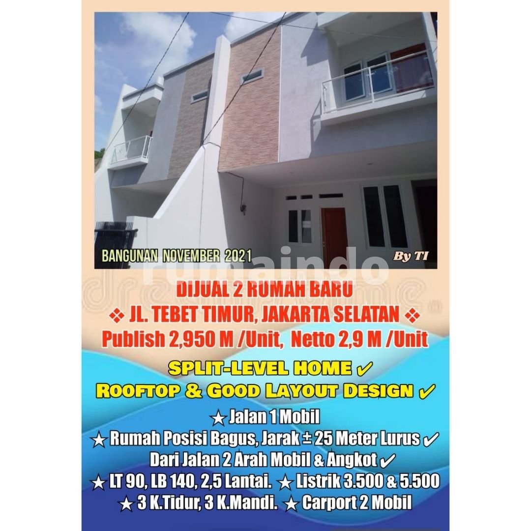 Dijual Rumah Ada Rooftop di Jln Tebet Timur Jakarta Selatan - 10