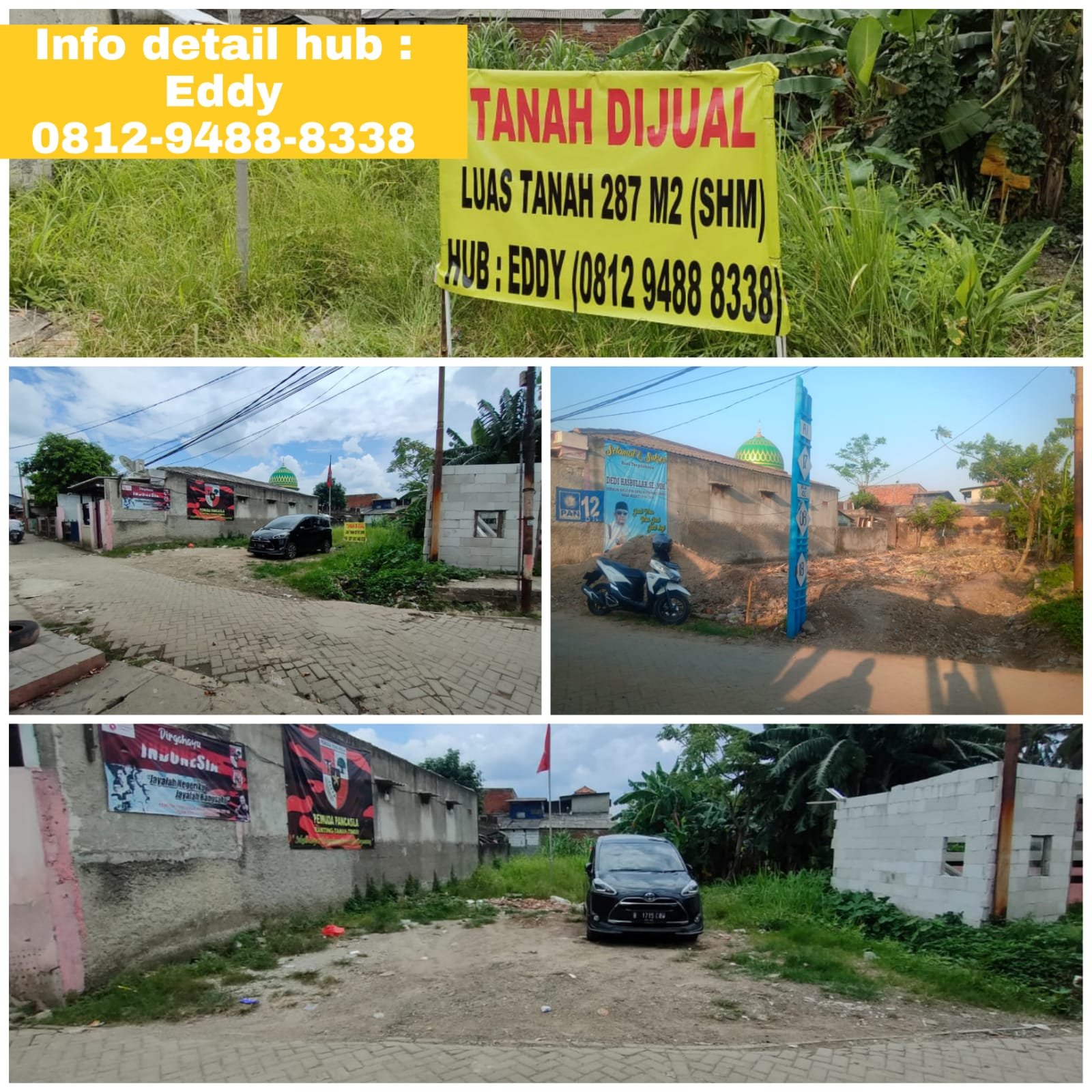 JUAL TANAH LOKASI STRATEGIS DI TENGAH KOTA TANGERANG - 1