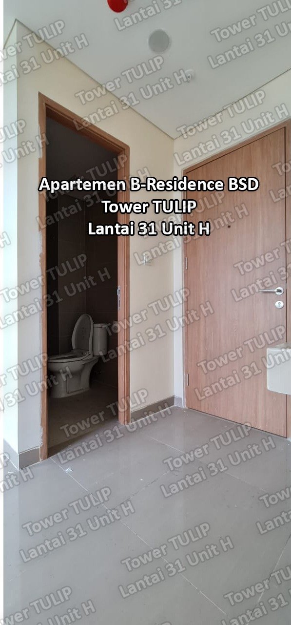 Apartemen B Residences BSD Tangerang (AEON-ICE) Dijual Cepat – Unit Studio Unfurnished Tower Tulip - 19