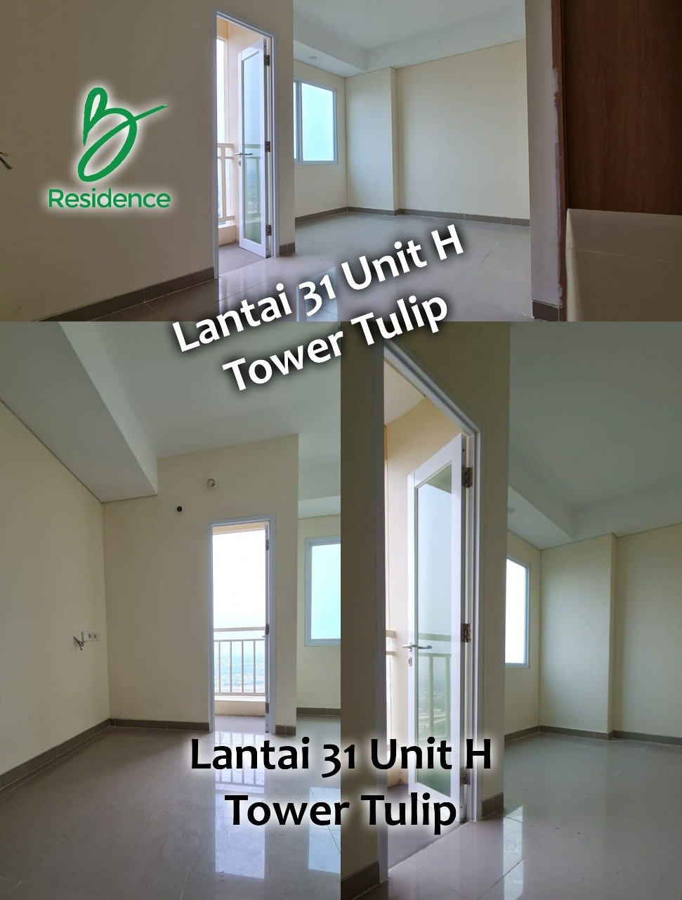 Apartemen B Residences BSD Tangerang (AEON-ICE) Dijual Cepat – Unit Studio Unfurnished Tower Tulip - 11
