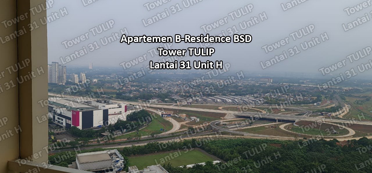 Apartemen B Residences BSD Tangerang (AEON-ICE) Dijual Cepat – Unit Studio Unfurnished Tower Tulip - 9