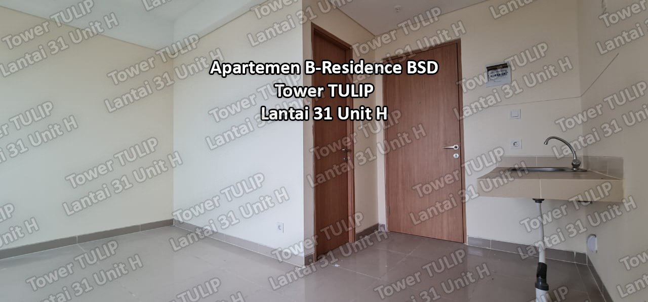 Apartemen B Residences BSD Tangerang (AEON-ICE) Dijual Cepat – Unit Studio Unfurnished Tower Tulip - 3
