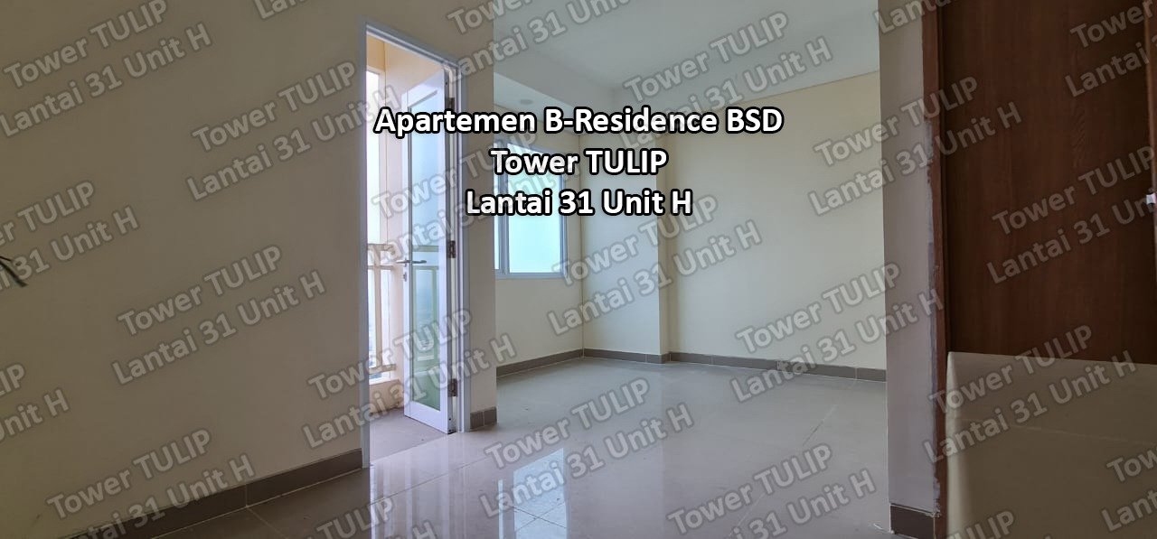 Apartemen B Residences BSD Tangerang (AEON-ICE) Dijual Cepat – Unit Studio Unfurnished Tower Tulip - 5