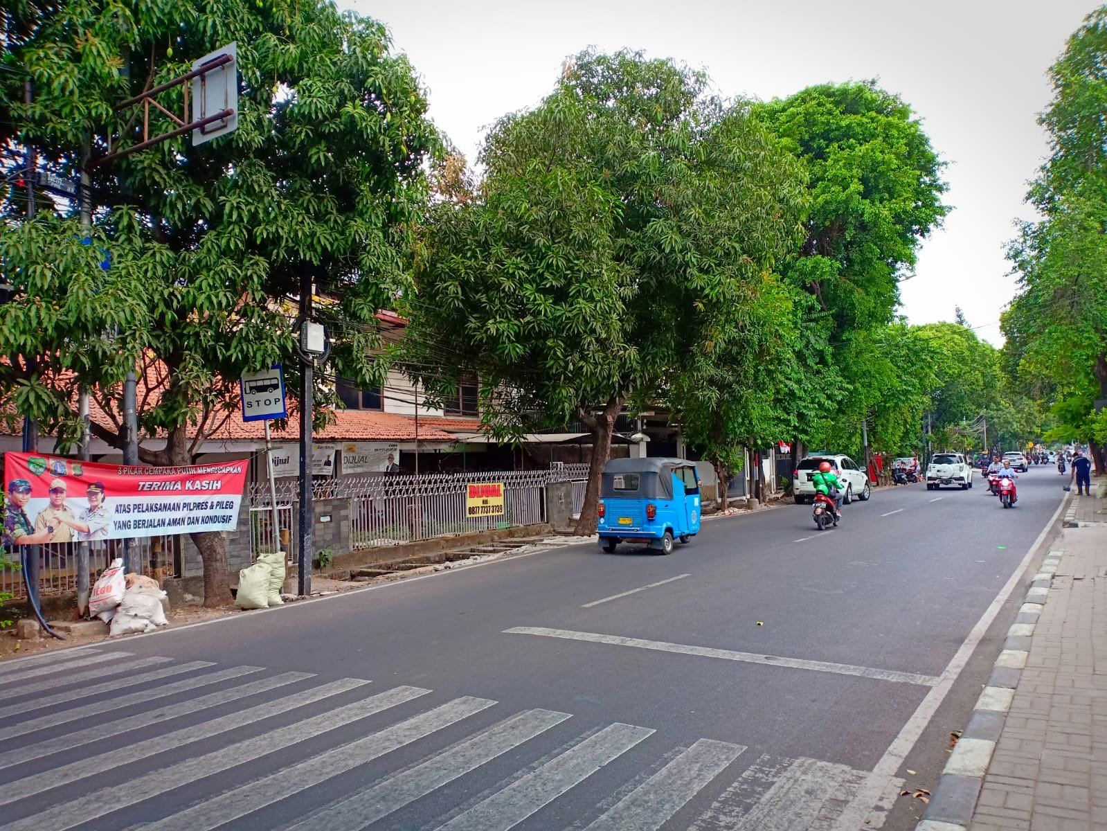 Dijual tanah dan rumah di jln Cempaka putih raya no 40 (pinggir jalan utama) - 3