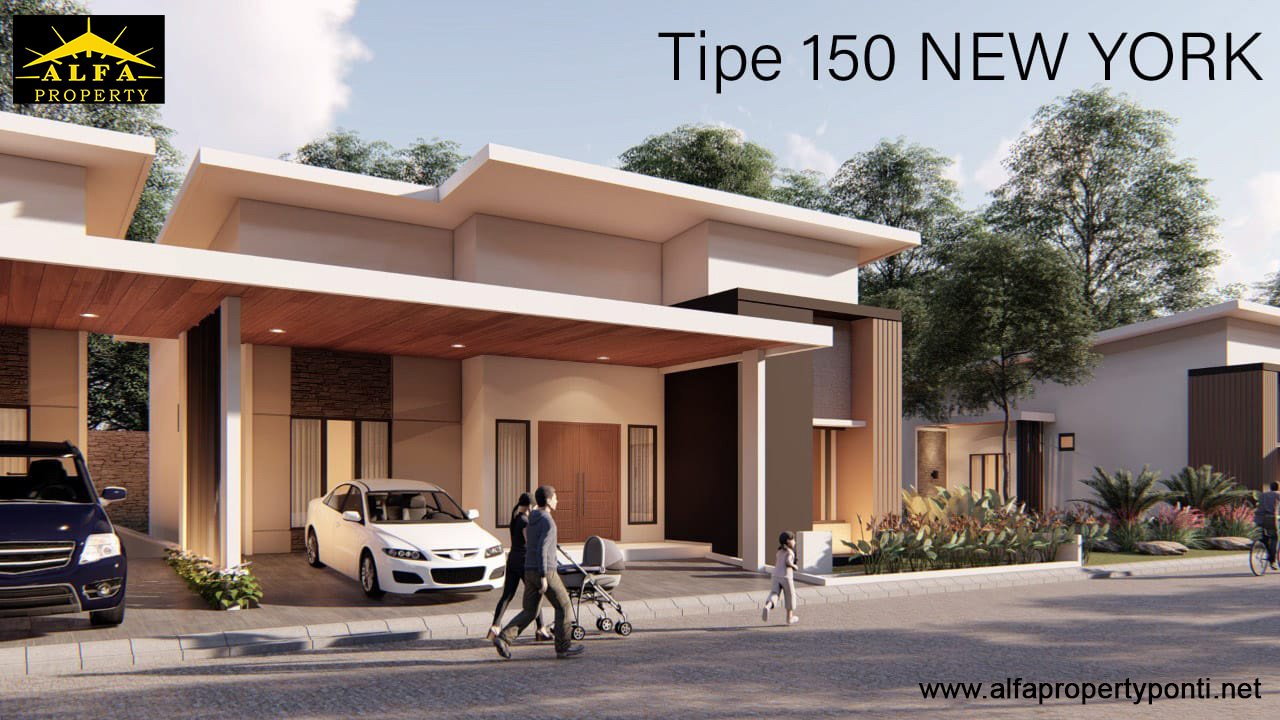 Rumah Type New York, The Green Urbania, Pontianak, Kalimantan Barat - 2