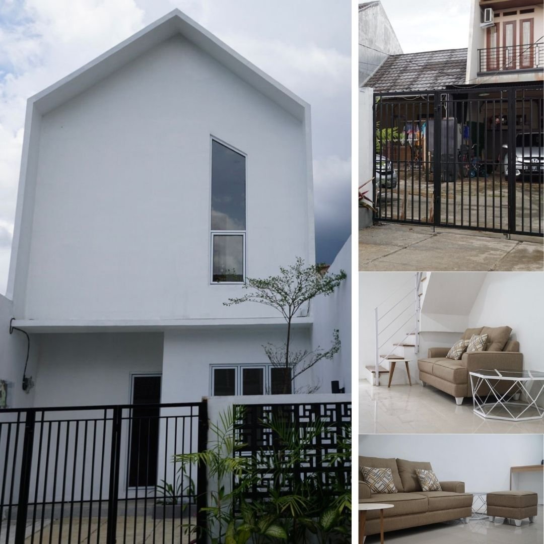 Rumah 2 Lantai Mewah Cantik, Dibawah Harga Pasar, Dekat Exit Tol BORR Kayu Manis1 - 1
