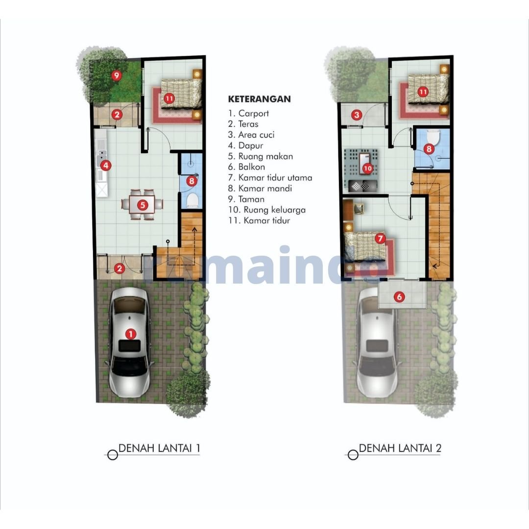Dijual Murah Rumah Cluster Barkah 21 Residence Warung Sila Jagakarsa Jakarta Selatan - 2