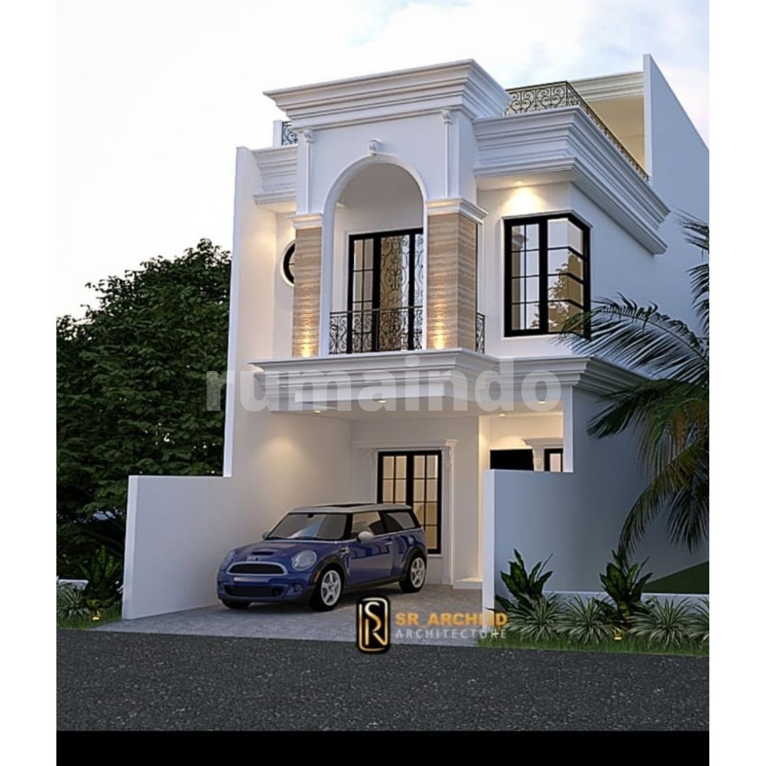 Dijual Rumah Mewah Ada Rooftop di Komplek Kav DKI Jagakarsa Jakarta Selatan - 2