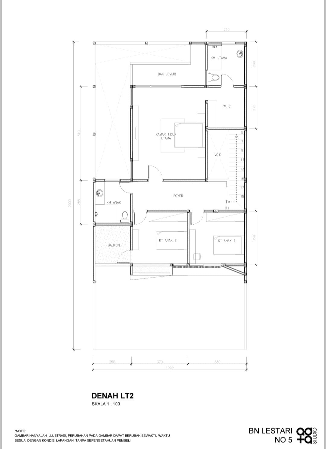 Dijual Rumah Cantik Minimalis 2 Lantai di Batununggal - 3