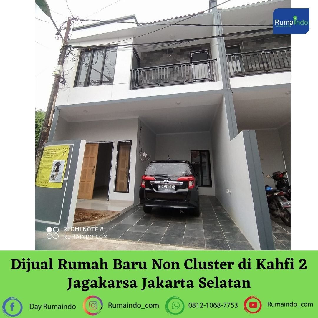Dijual Rumah Baru Non Cluster di Kahfi 2 Jagakarsa - 1