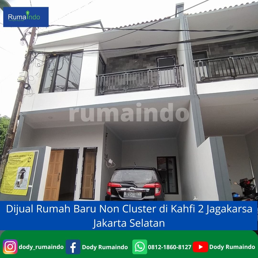 Dijual Rumah Baru Non Cluster di Kahfi 2 Jagakarsa Jakarta Selatan - 1