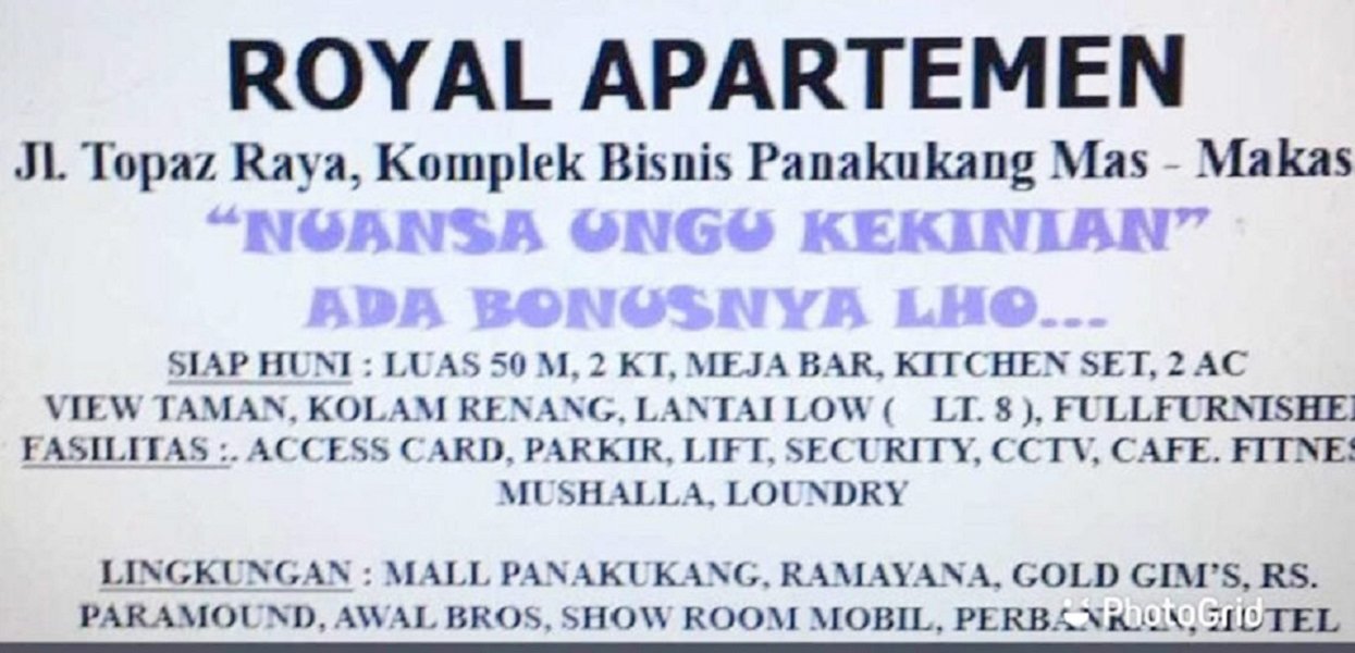 Apartemen Dijual Dekat Mall Panakukang Makassar, Nipah Mall Makassar, Kampus UNM, Kampus UMI, RS Faisal Makassar - 9
