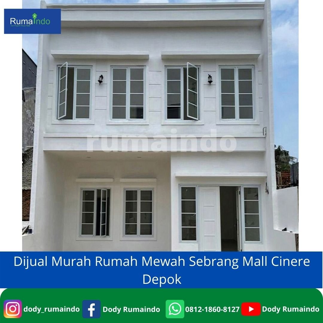 Dijual Murah Rumah Mewah Sebrang Mall Cinere Depok - 1