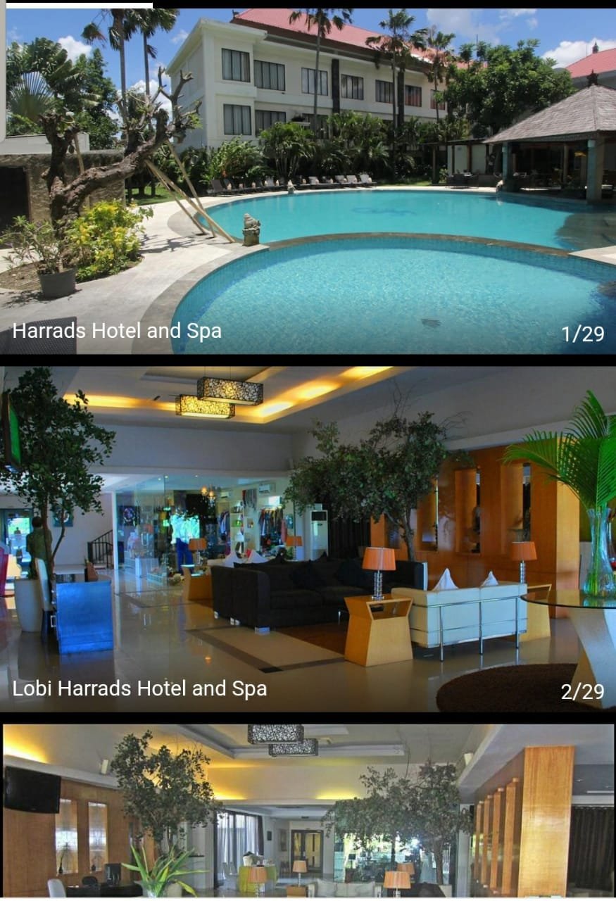 Hotel Harrads Hotel and SPA Sanur Bali - 11