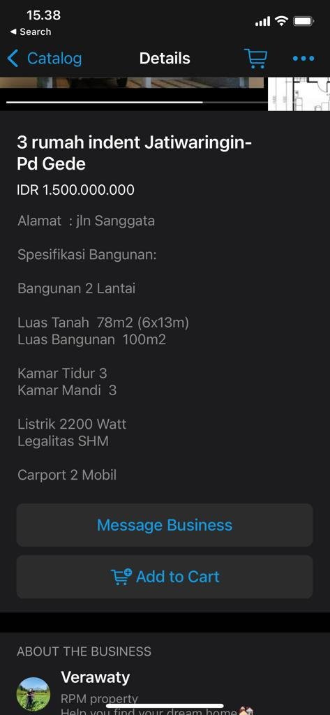 3 Rumah Indent Jatiwaringin-Pondok Gede,Bekasi - 4